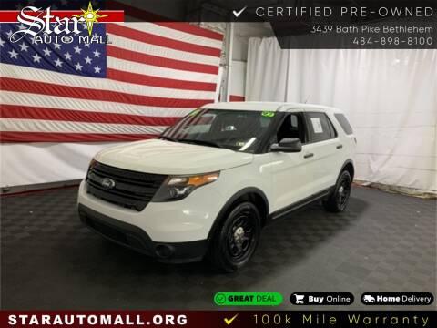 2014 Ford Explorer for sale at STAR AUTO MALL 512 in Bethlehem PA