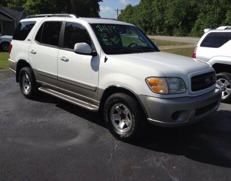 2001 Toyota Sequoia for sale at Brewer Enterprises 3 in Greenwood SC