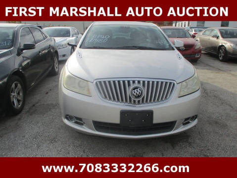 2011 Buick LaCrosse for sale at First Marshall Auto Auction in Harvey IL