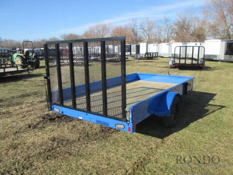 2026 Rice Trailers Single Axle Utility SST7612