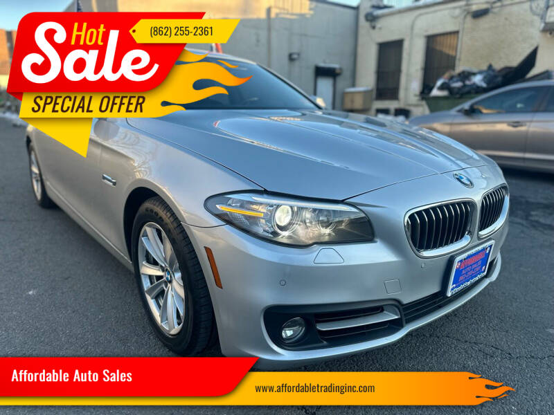 2016 BMW 5 Series for sale at Affordable Auto Sales in Irvington NJ