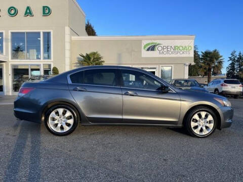2008 Honda Accord for sale at OPEN ROAD MOTORSPORTS in Lynnwood WA