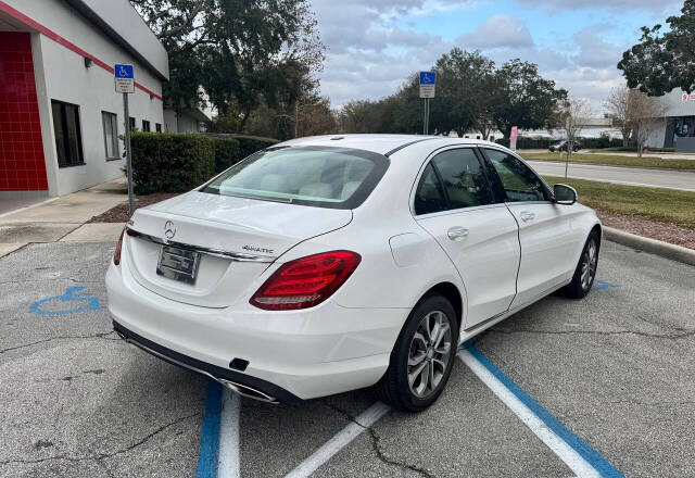 2015 Mercedes-Benz C-Class for sale at Zoom Auto Exchange LLC in Orlando, FL