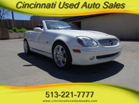 2004 Mercedes-Benz SLK for sale at Cincinnati Used Auto Sales in Cincinnati OH