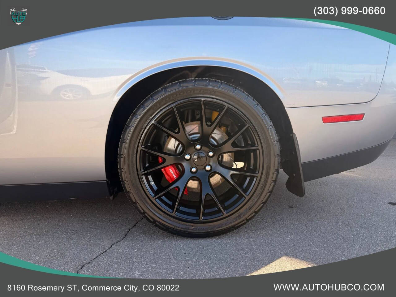 Silver 2015 Dodge Challenger SRT Hellcat SRT Hellcat 2dr Coupe 27