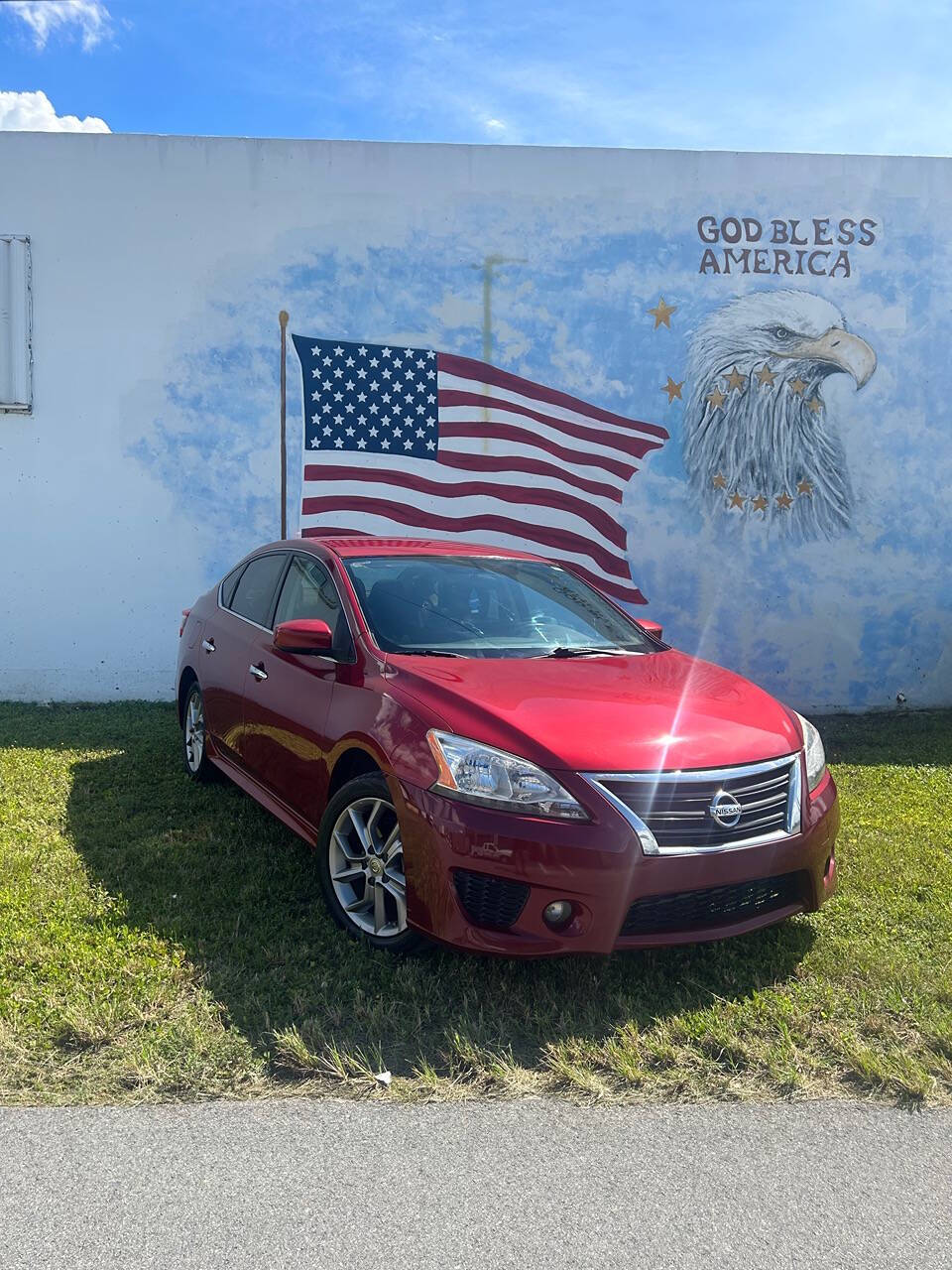 2014 Nissan Sentra for sale at ALPHA AUTOMOTIVE SALES in Oakland Park, FL