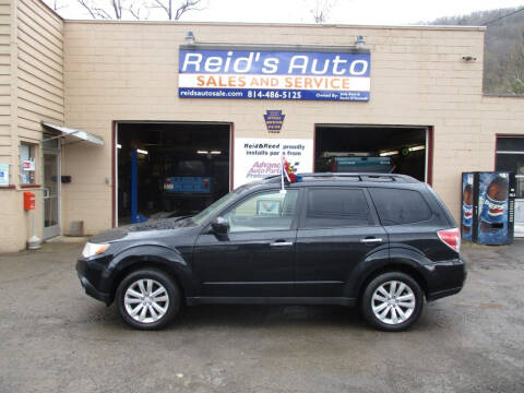 2012 Subaru Forester for sale at Reid's Auto Sales & Service in Emporium PA