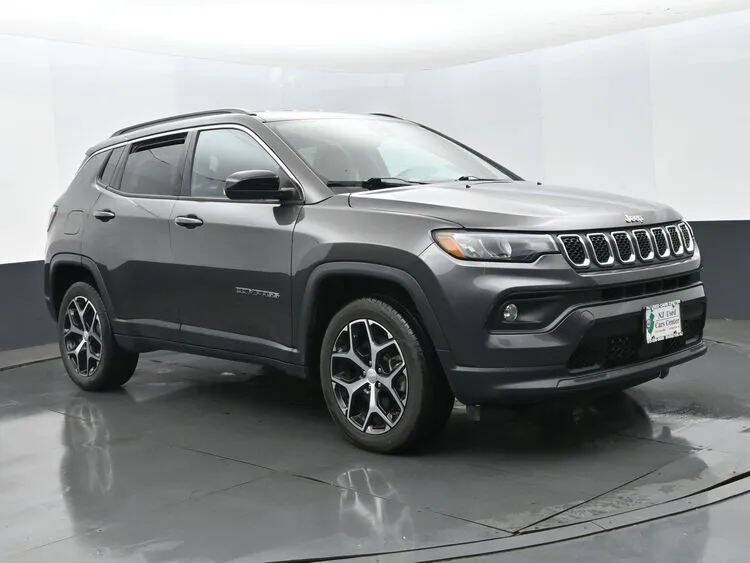 Gray 2024 Jeep Compass Latitude 4x4 Latitude 4dr SUV 2
