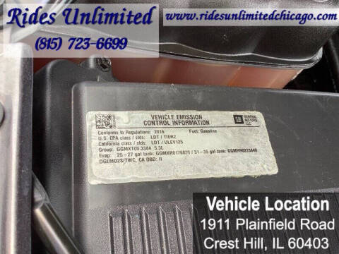 2016 Chevrolet Tahoe LT