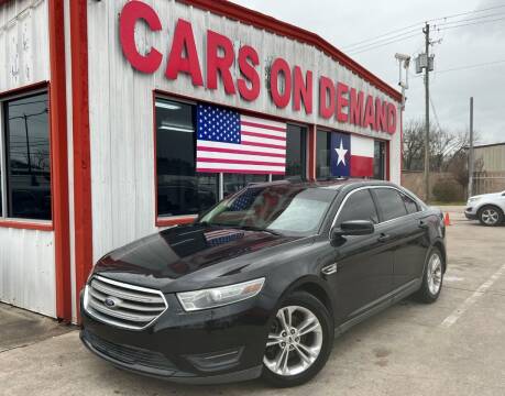 2013 Ford Taurus for sale at Cars On Demand 2 in Pasadena TX