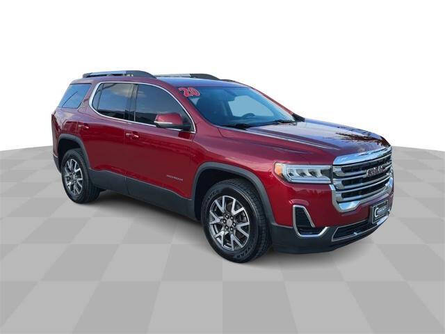 Used 2020 GMC Acadia SLE with VIN 1GKKNKLS5LZ189073 for sale in Waterloo, IA