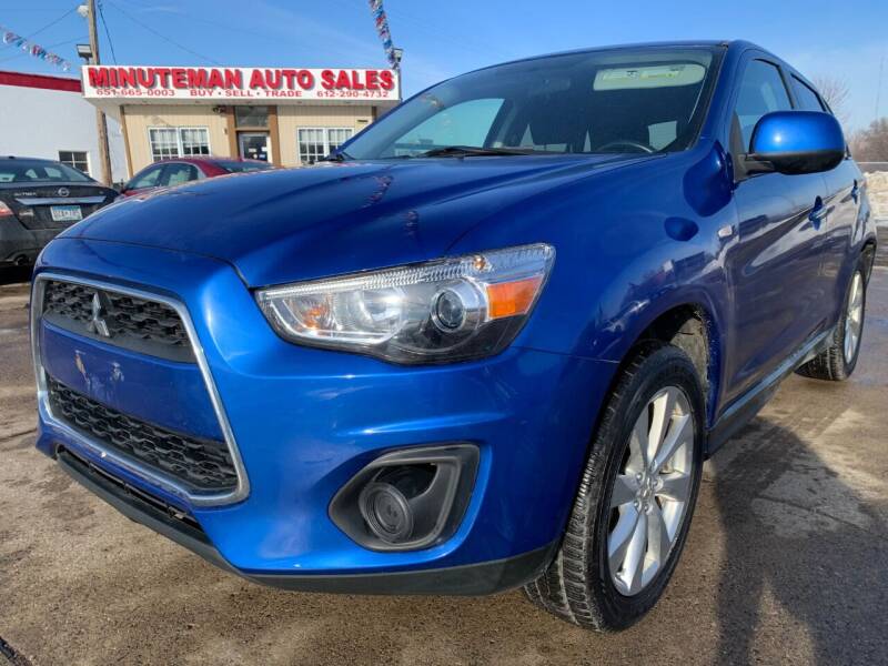 2015 Mitsubishi Outlander Sport for sale at Minuteman Auto Sales in Saint Paul MN