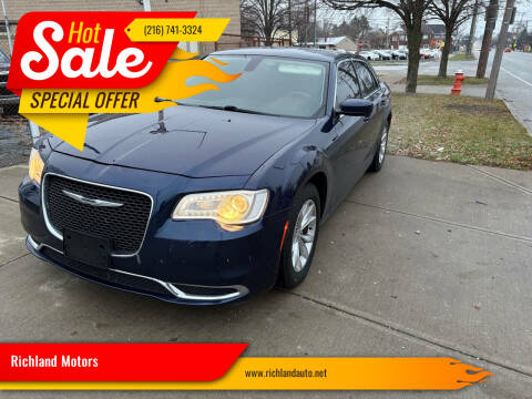 2016 Chrysler 300 for sale at Richland Motors in Cleveland OH