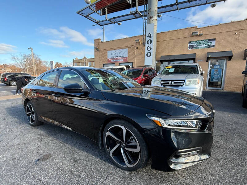 2018 Honda Accord for sale at Gem Motors in Saint Louis MO