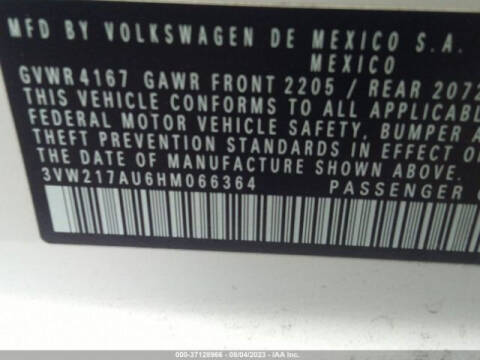 2017 Volkswagen Golf