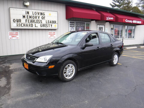 2007 Ford Focus for sale at GRESTY AUTO SALES in Loves Park IL