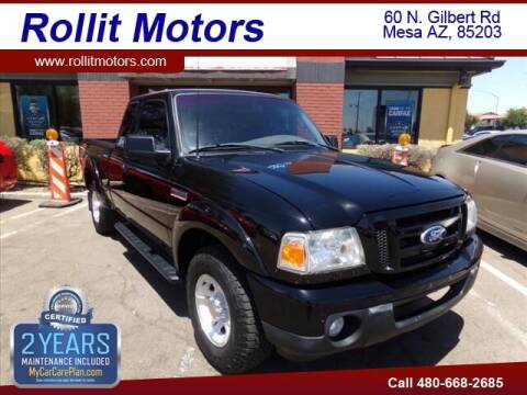 2011 Ford Ranger for sale at Rollit Motors in Mesa AZ