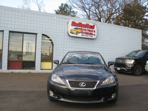 2010 Lexus IS 250 for sale at Unlimited Auto Sales & Detailing, LLC in Windsor Locks CT