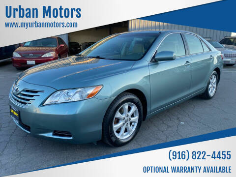 2009 Toyota Camry for sale at Urban Motors in Sacramento CA