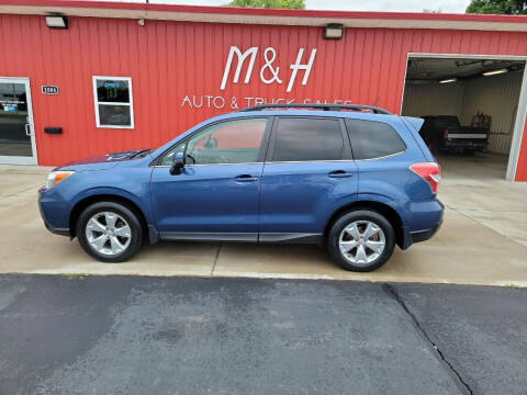 2014 Subaru Forester for sale at M & H Auto & Truck Sales Inc. in Marion IN