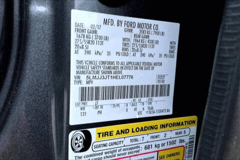 2017 Lincoln Navigator L Select