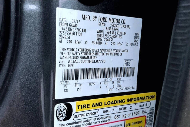 2017 Lincoln Navigator L Select