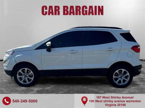 2020 Ford EcoSport SE