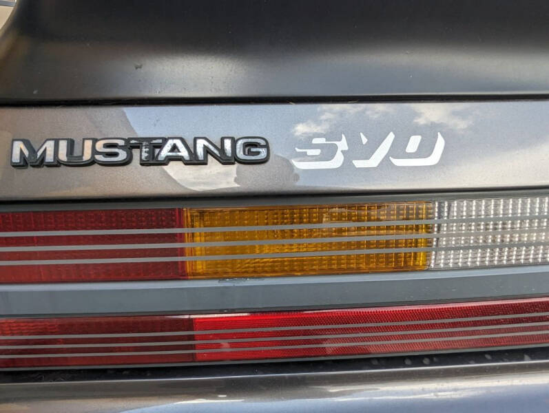 1984 Ford Mustang SVO Turbo