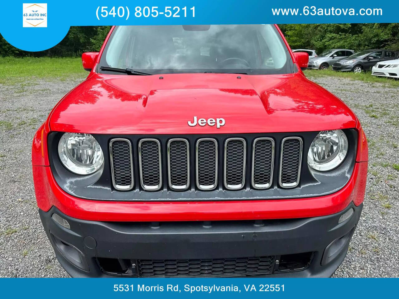 2017 Jeep Renegade for sale at 63 Auto Inc in Spotsylvania, VA