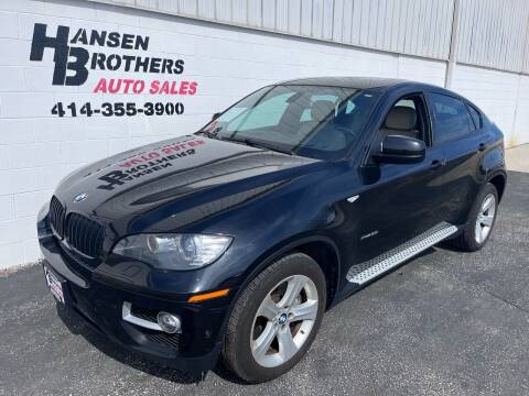 2014 BMW X6 for sale at HANSEN BROTHERS AUTO SALES in Milwaukee WI