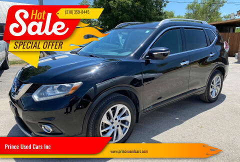 2014 Nissan Rogue for sale at Prince Used Cars Inc in San Antonio TX