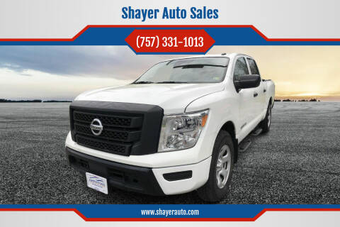 2021 Nissan Titan for sale at Shayer Auto Sales in Cape Charles VA