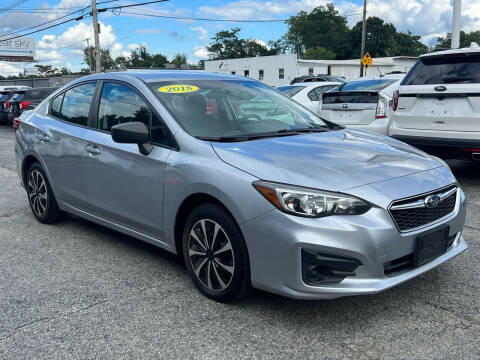 2018 Subaru Impreza for sale at MetroWest Auto Sales in Worcester MA