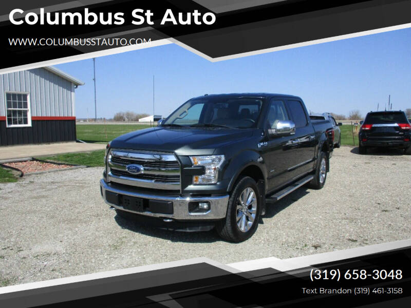 2015 Ford F-150 for sale at Columbus St Auto in Crawfordsville IA