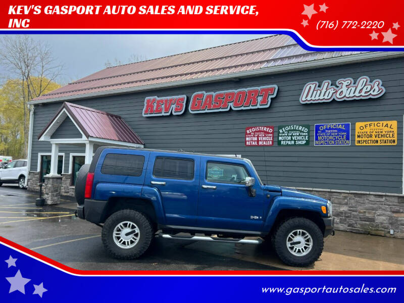 2006 HUMMER H3 for sale at KEV'S GASPORT AUTO SALES AND SERVICE, INC in Gasport NY