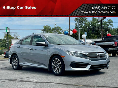 2017 Honda Civic for sale at Hilltop Car Sales in Knoxville TN