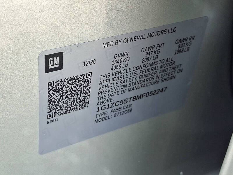 2021 Chevrolet Malibu LS Fleet