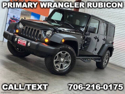 2013 Jeep Wrangler Unlimited for sale at Primary Jeep Argo Powersports Golf Carts in Dawsonville GA