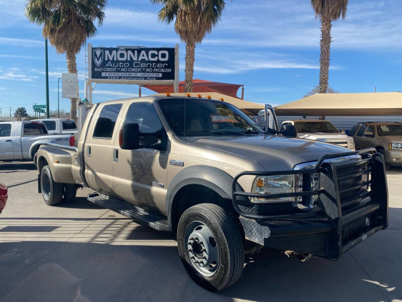 2006 Ford F-450 Super Duty for sale at Monaco Auto Center LLC in El Paso TX