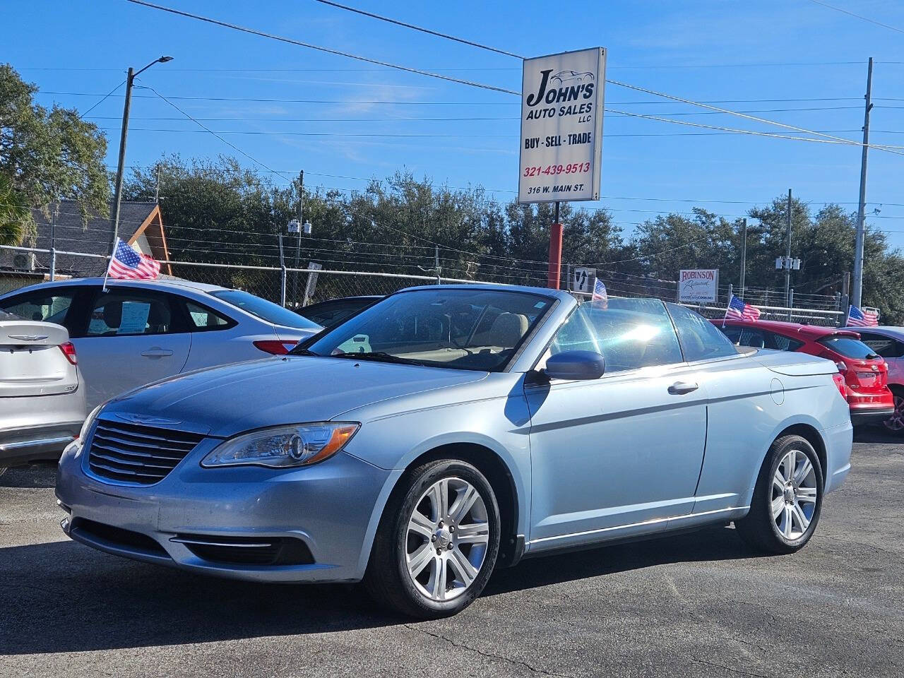 2012 Chrysler 200 for sale at JOHNS AUTO SALES LLC in Apopka, FL