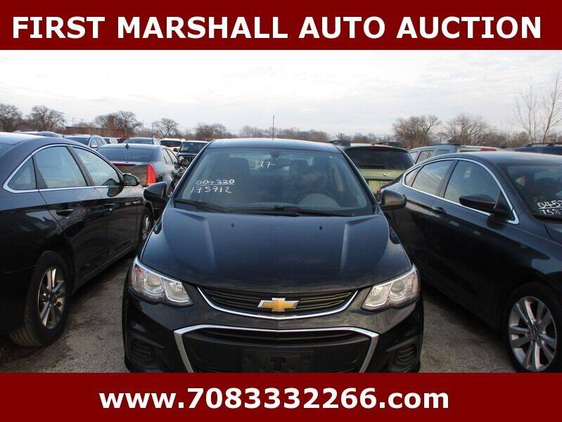 2017 Chevrolet Sonic for sale at First Marshall Auto Auction in Harvey IL
