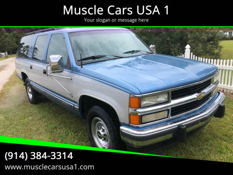 1994 Chevrolet Suburban for sale at Muscle Cars USA 1 in Murrells Inlet SC
