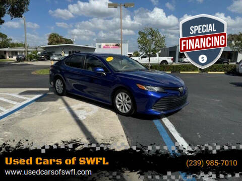 2018 Toyota Camry for sale at Used Cars of SWFL in Fort Myers FL