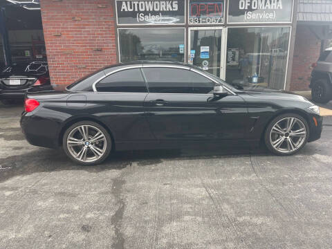 2016 BMW 4 Series for sale at AUTOWORKS OF OMAHA INC in Omaha NE