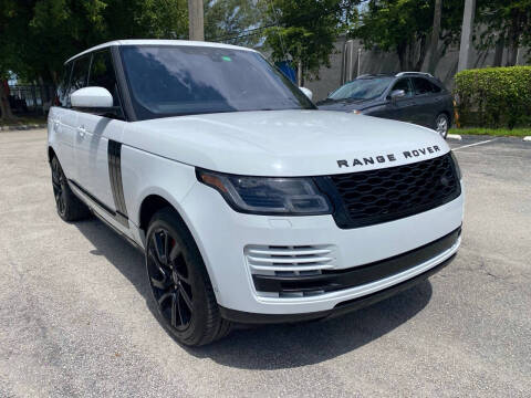 2018 Land Rover Range Rover for sale at Best Price Car Dealer in Hallandale Beach FL