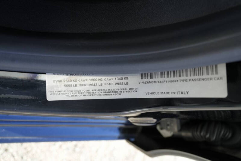 2015 Maserati Ghibli S Q4