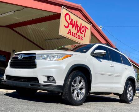 2015 Toyota Highlander for sale at Sandlot Autos in Tyler TX