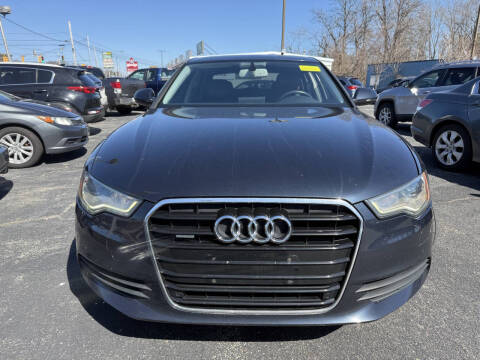 2013 Audi A6 for sale at M & J Auto Sales in Attleboro MA
