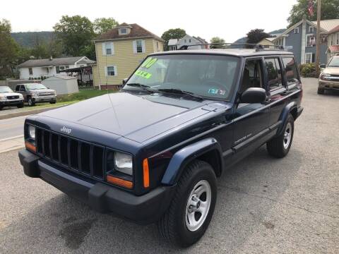 2000 Jeep Cherokee for sale at George's Used Cars Inc in Orbisonia PA
