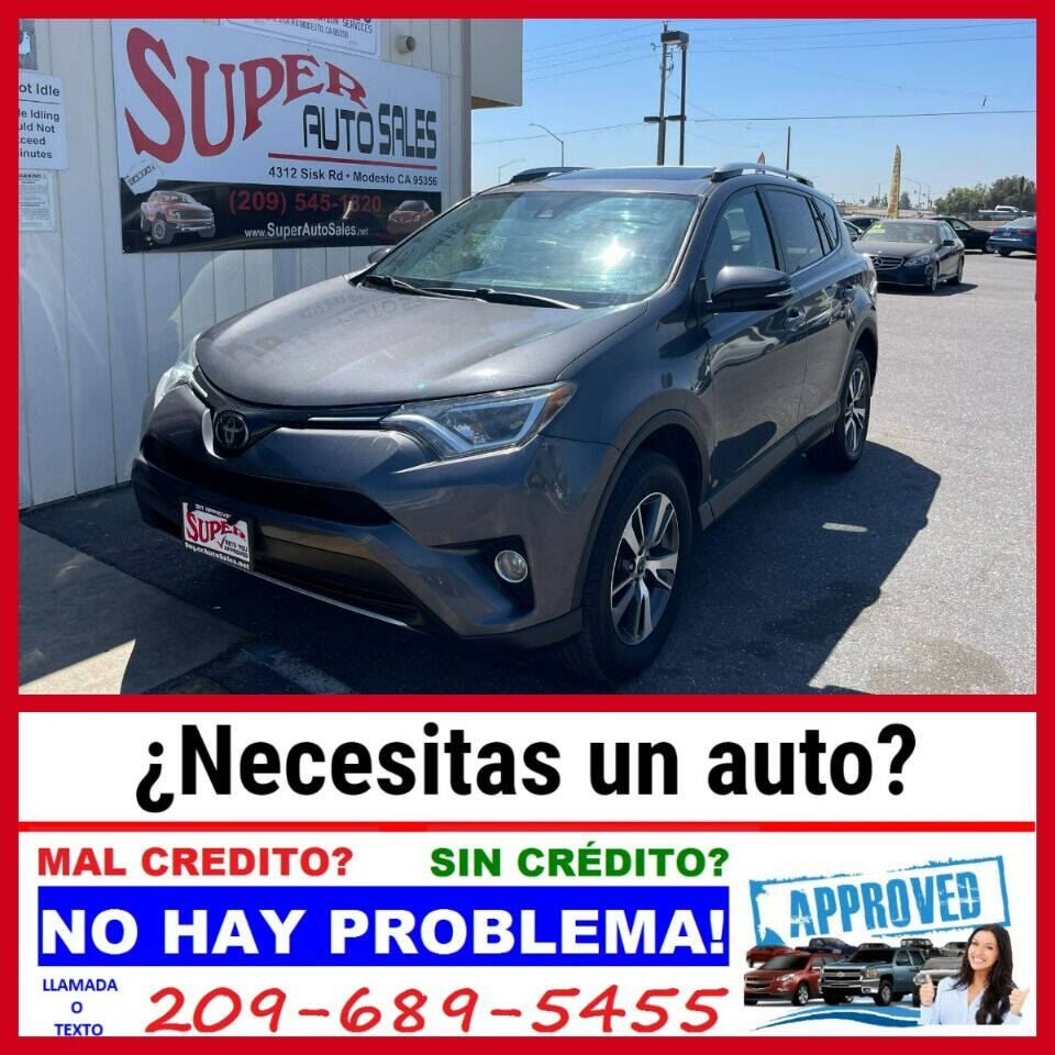 2018 Toyota RAV4 for sale at Super Auto Sales Modesto in Modesto, CA